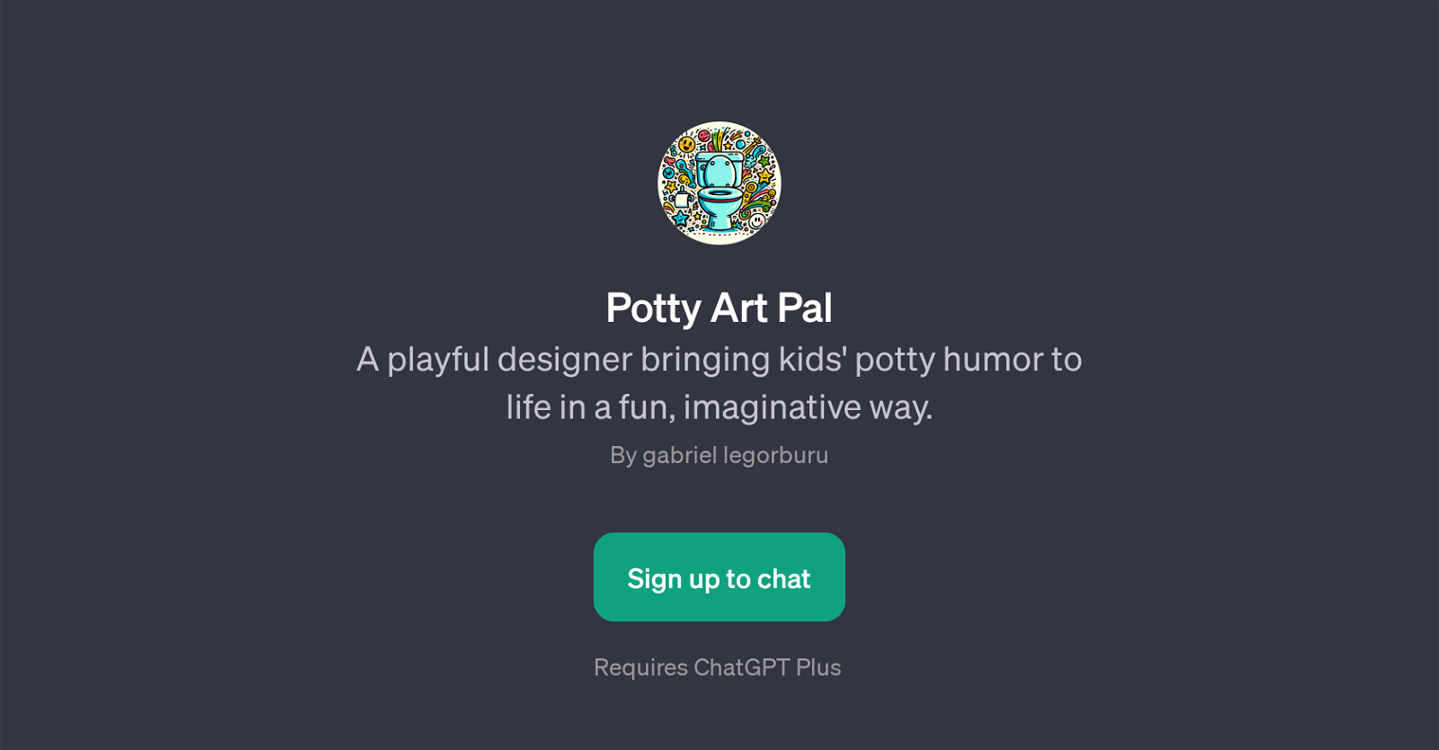 Potty Art Pal website