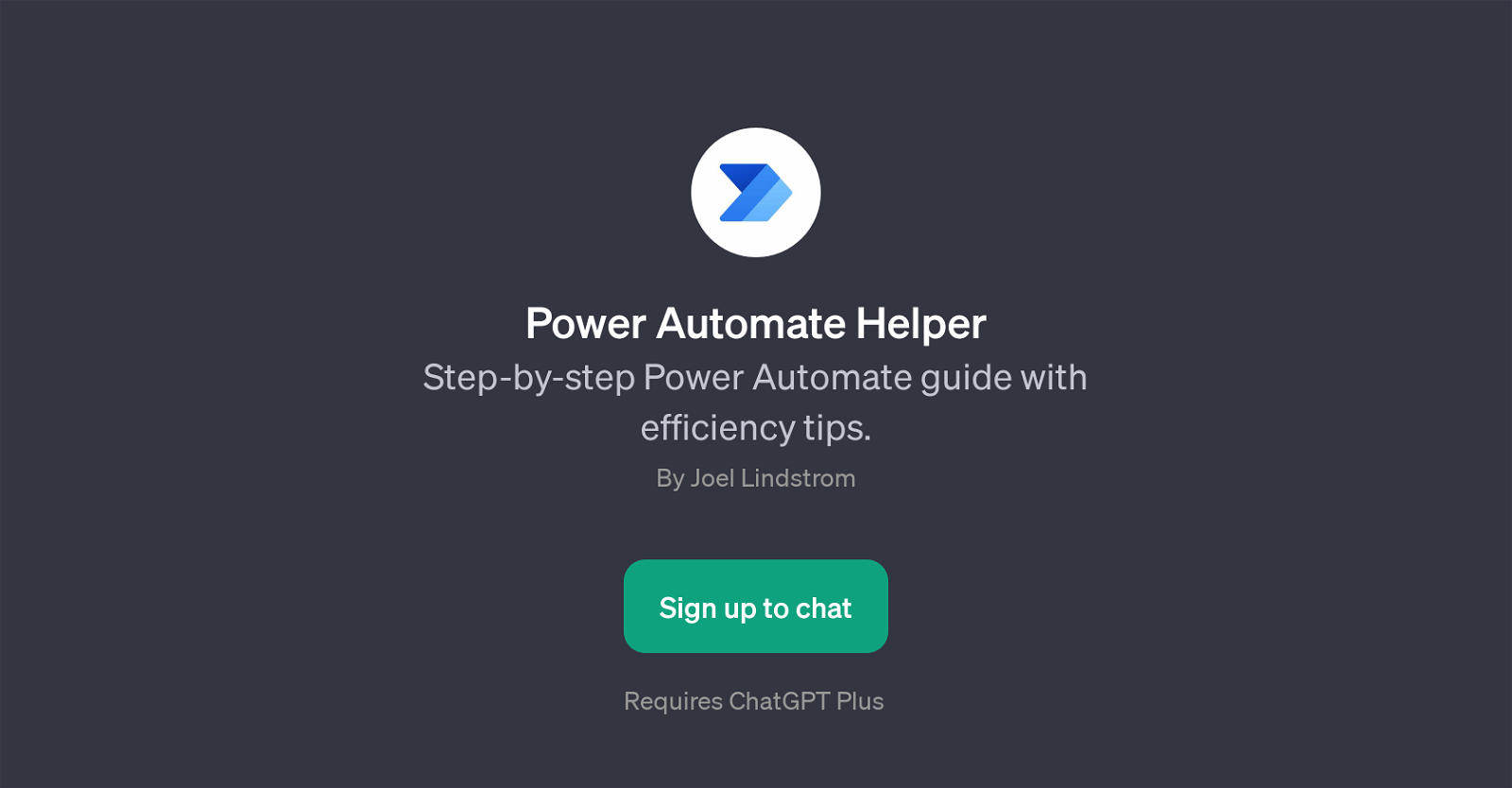Power Automate Helper website
