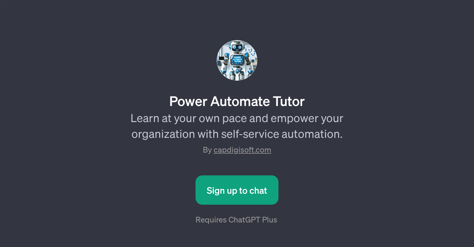 Power Automate Tutor website