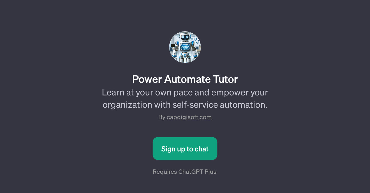 Power Automate Tutor website