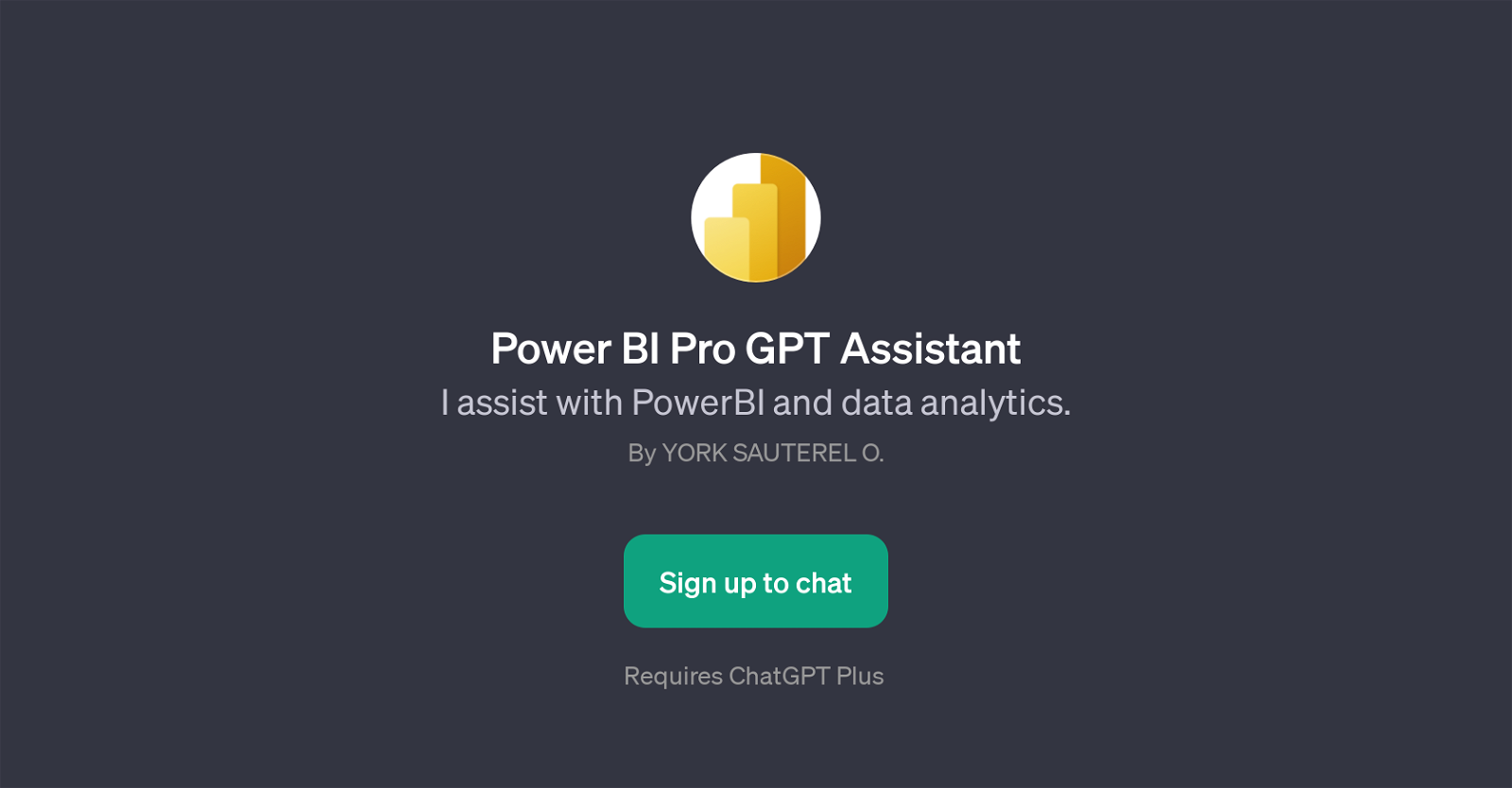 Power BI Pro GPT Assistant website