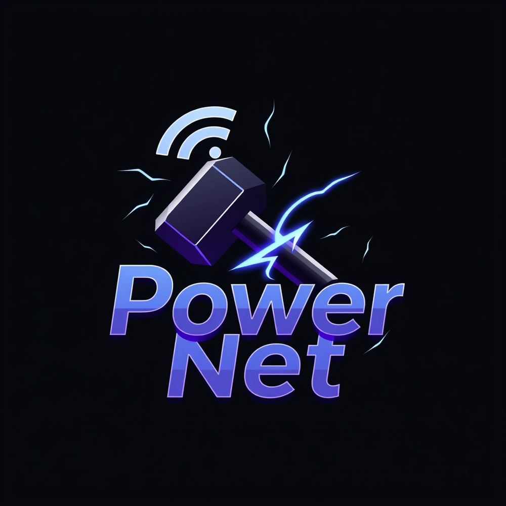 Power Net โ Android App Icon Logo Description website