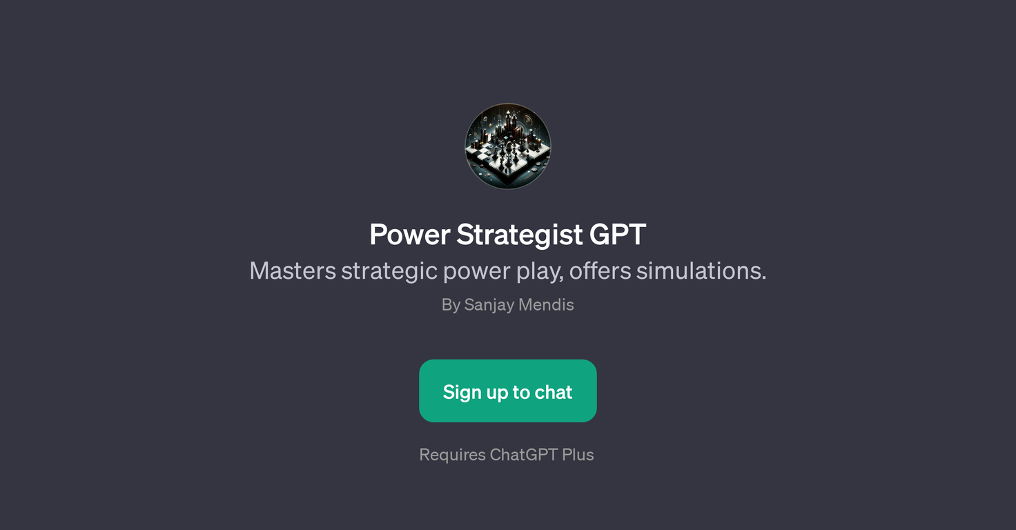 Power Strategist GPT website