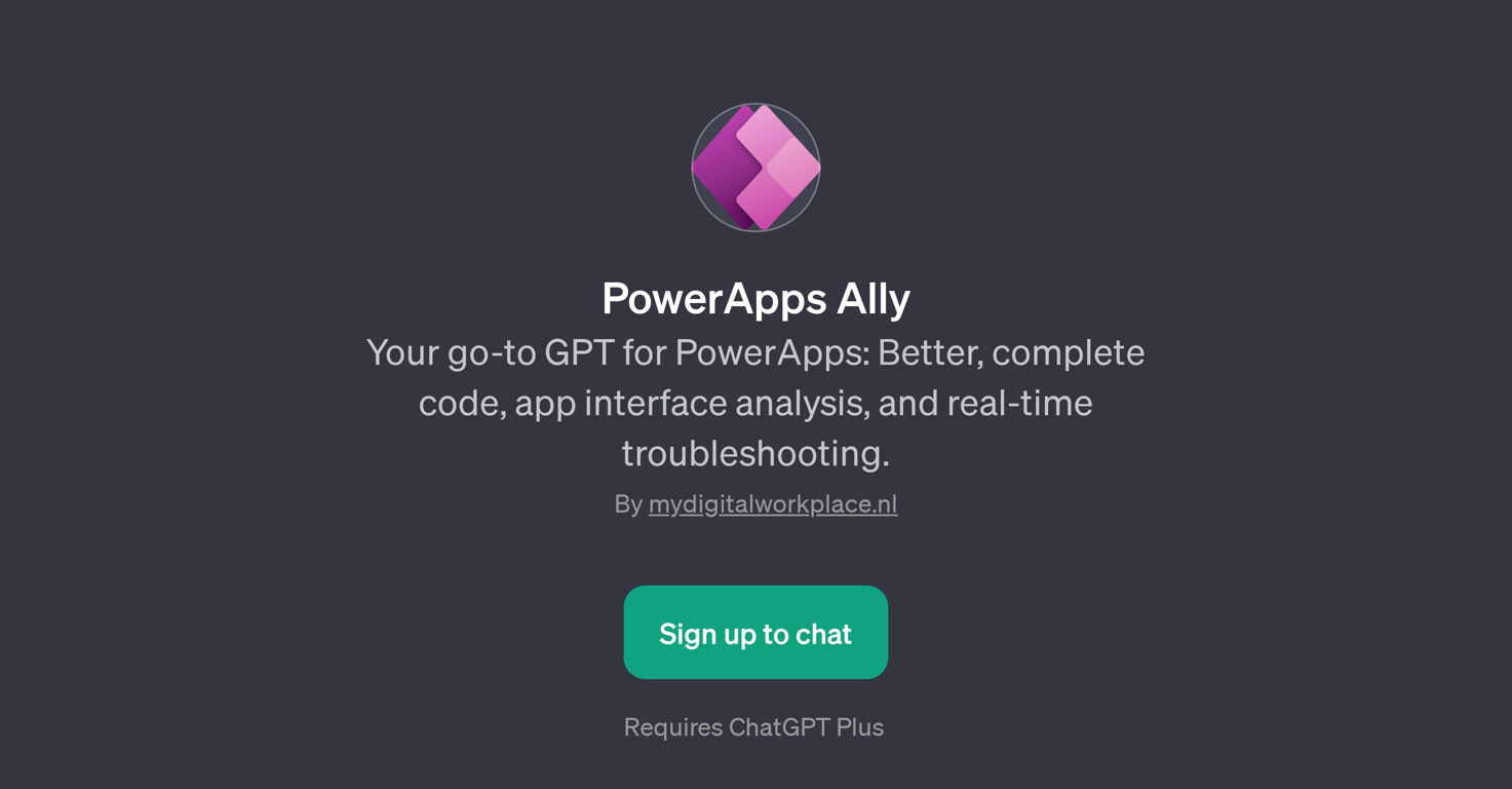 PowerApps Ally website