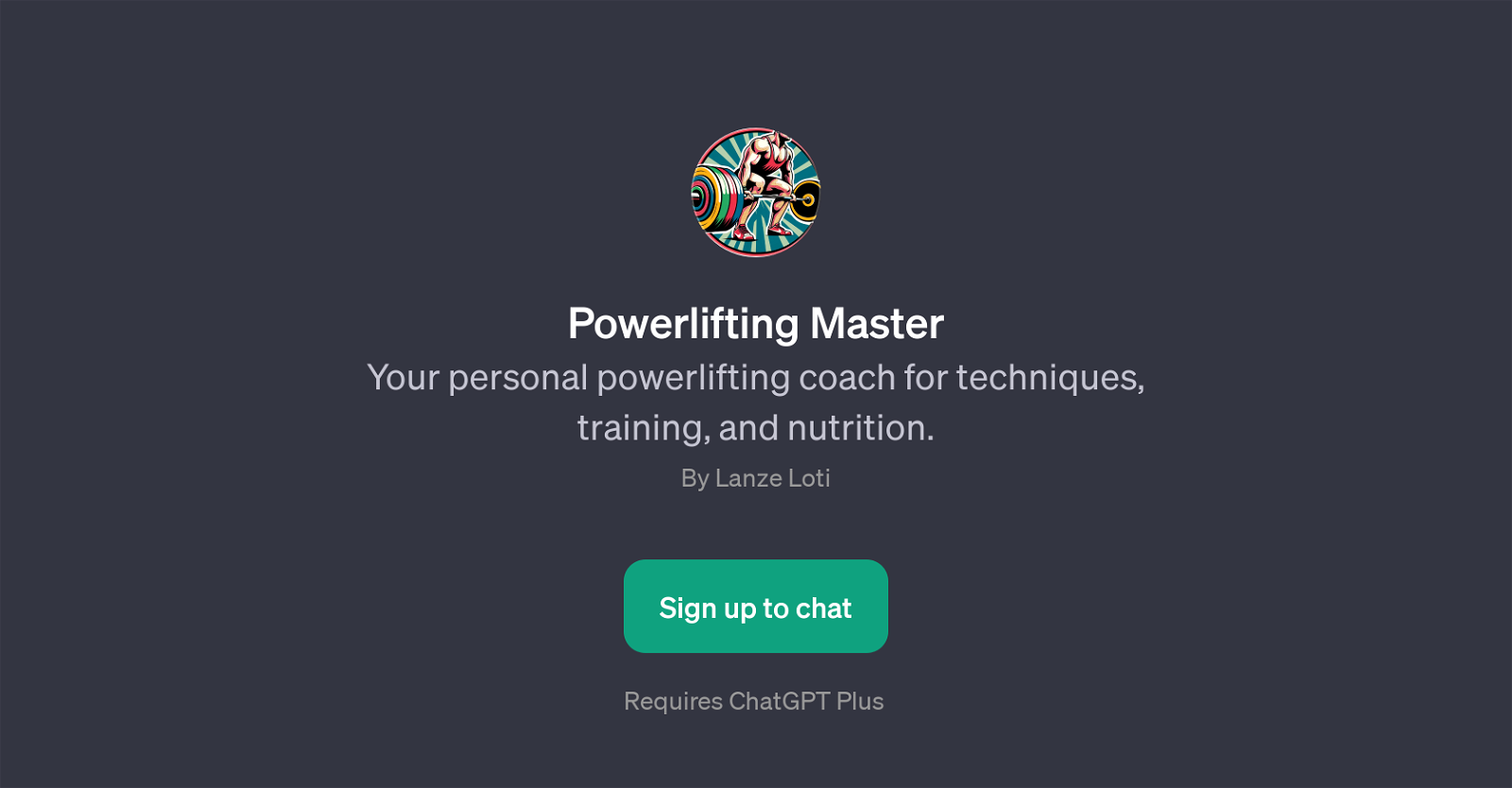 Powerlifting Master website