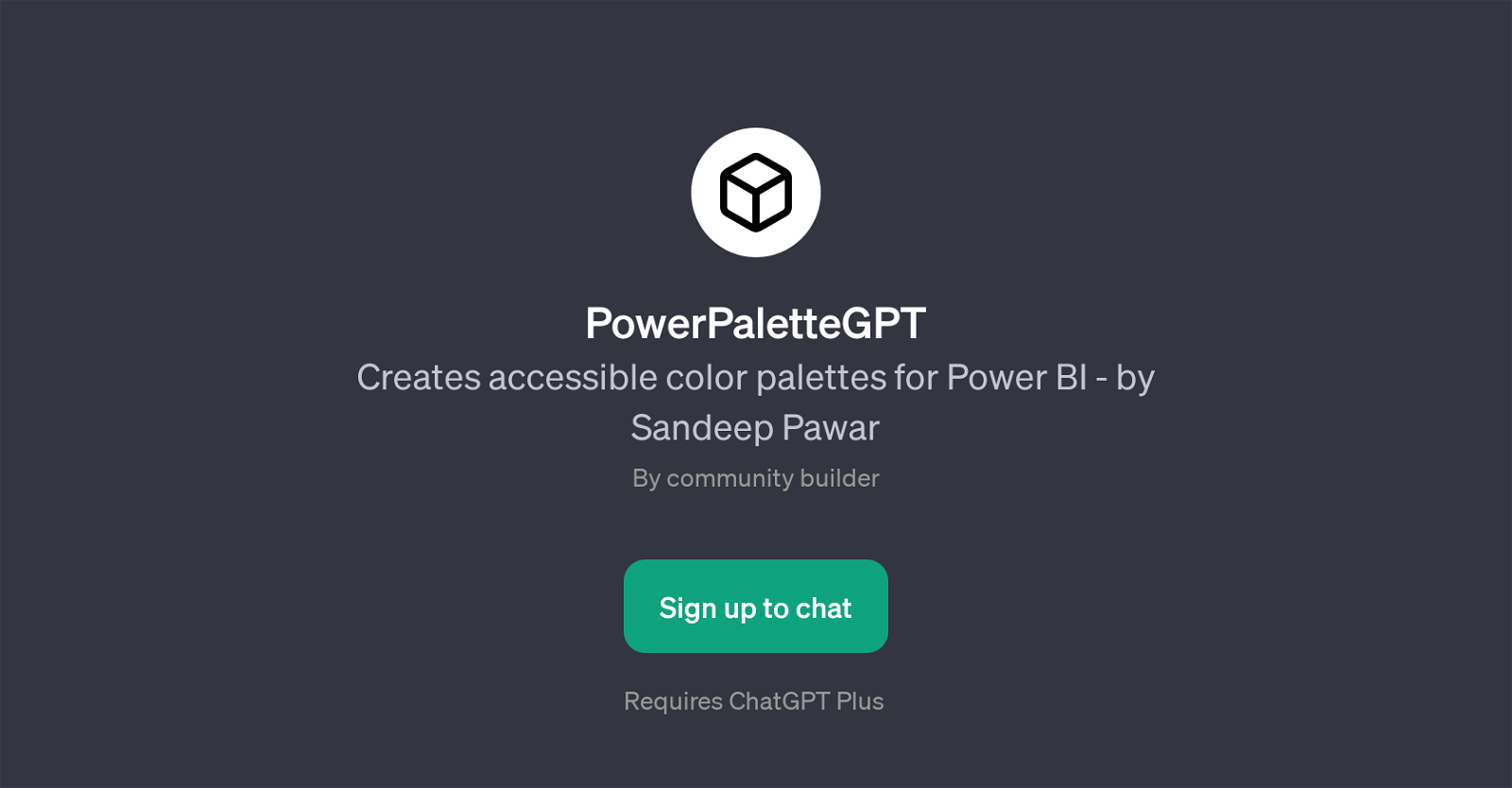 PowerPaletteGPT website