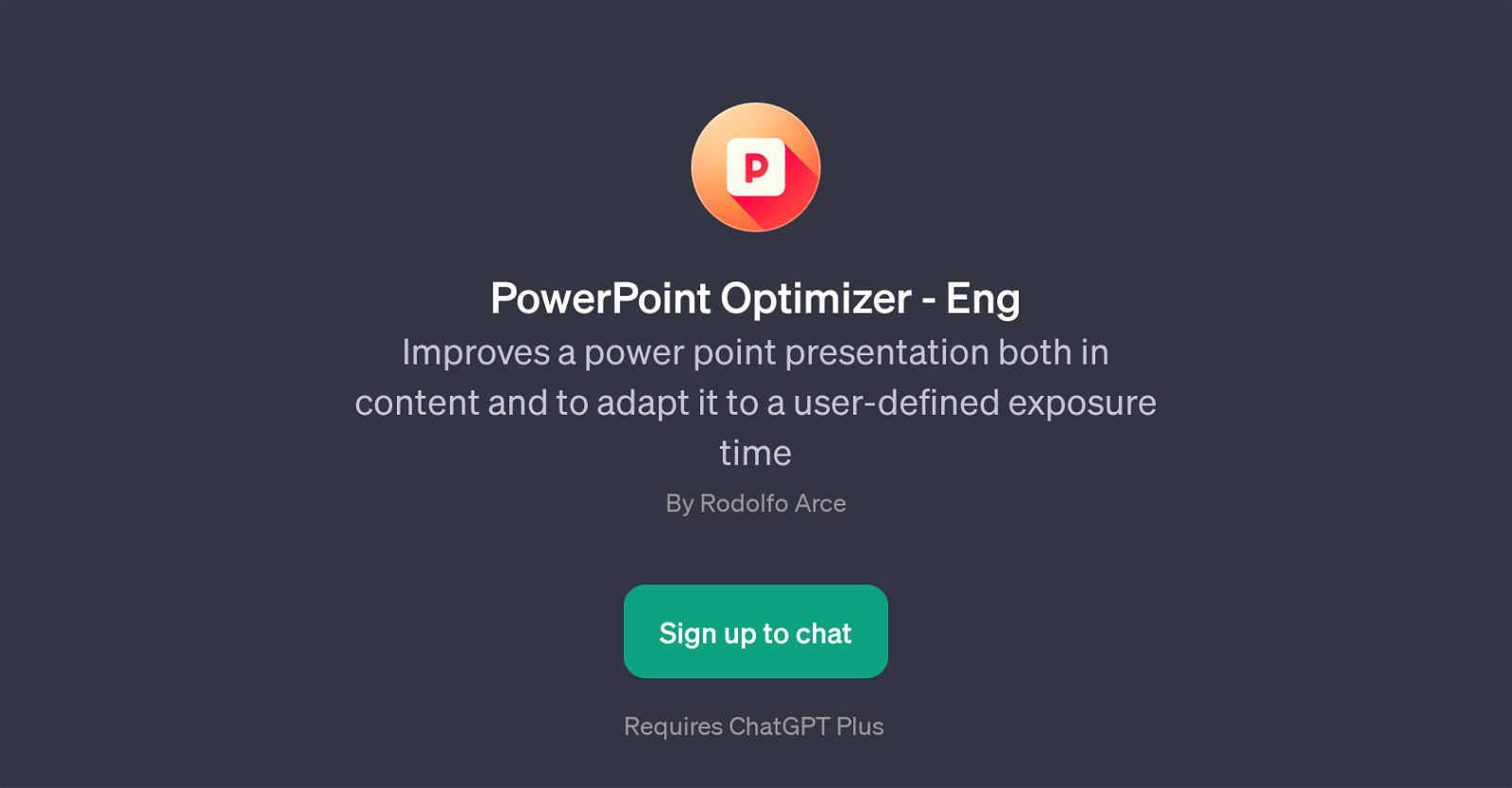 PowerPoint Optimizer - Eng website
