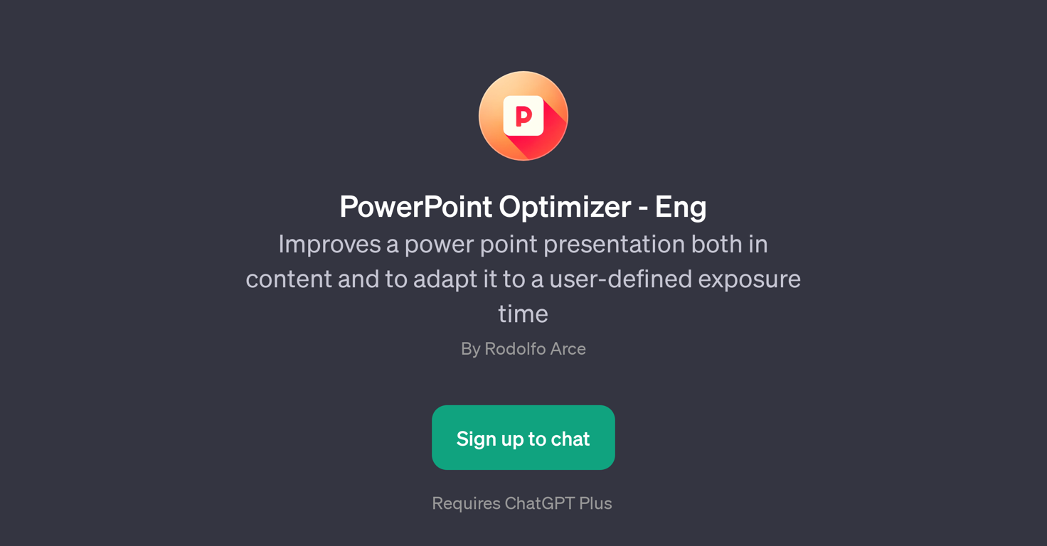 PowerPoint Optimizer - Eng website