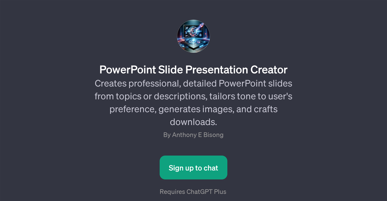 PowerPoint Slide Presentation Creator website
