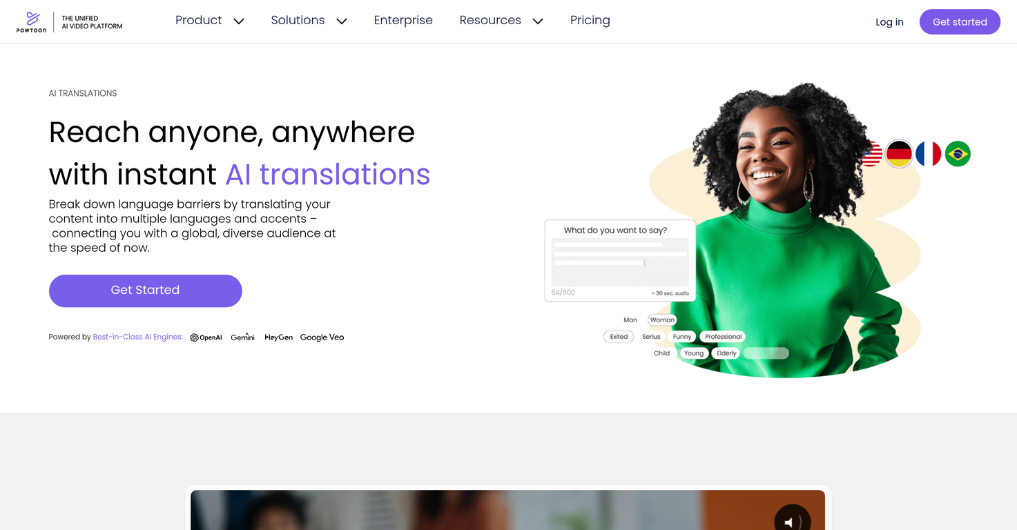 Powtoon - Video Translation Tool - AI Tool For Video translation