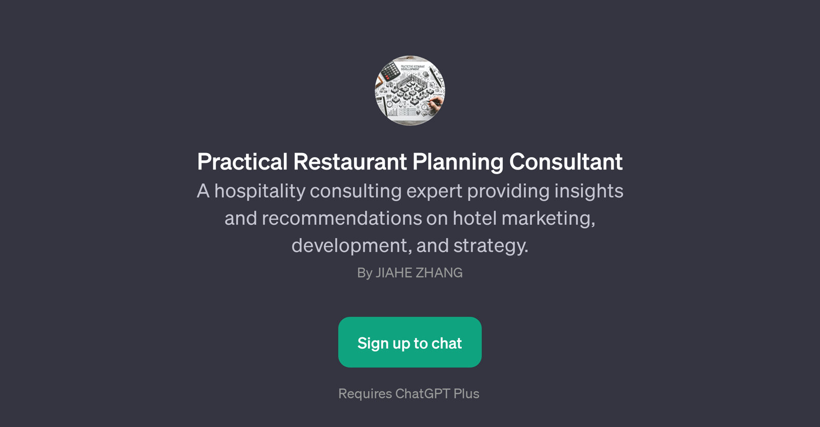 Practical Restaurant Planning Consultant website