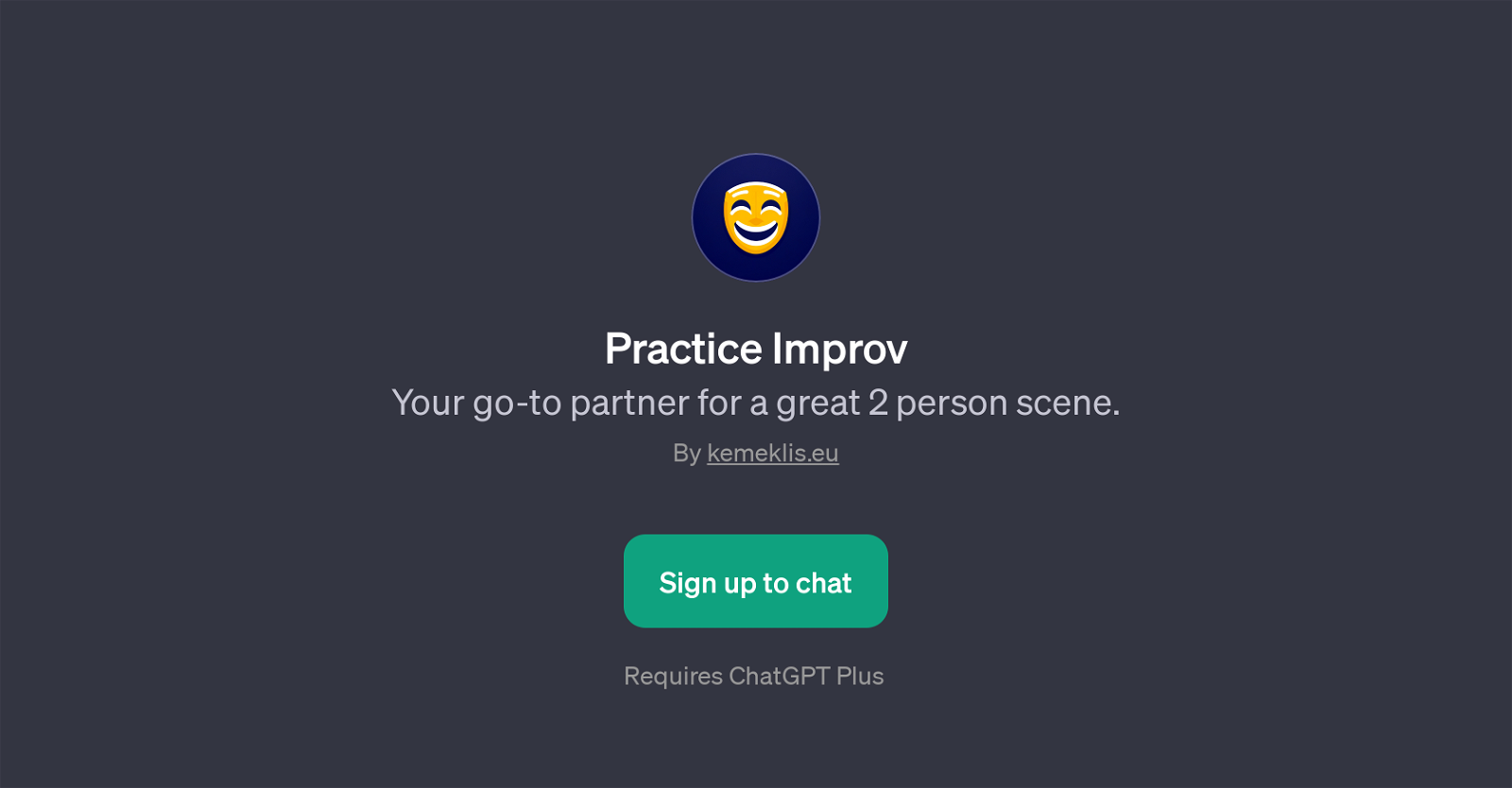 Practice Improv website