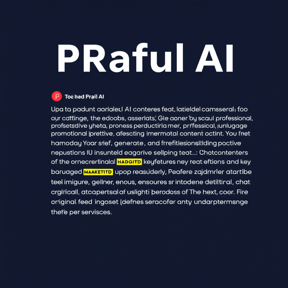PRaful AI website