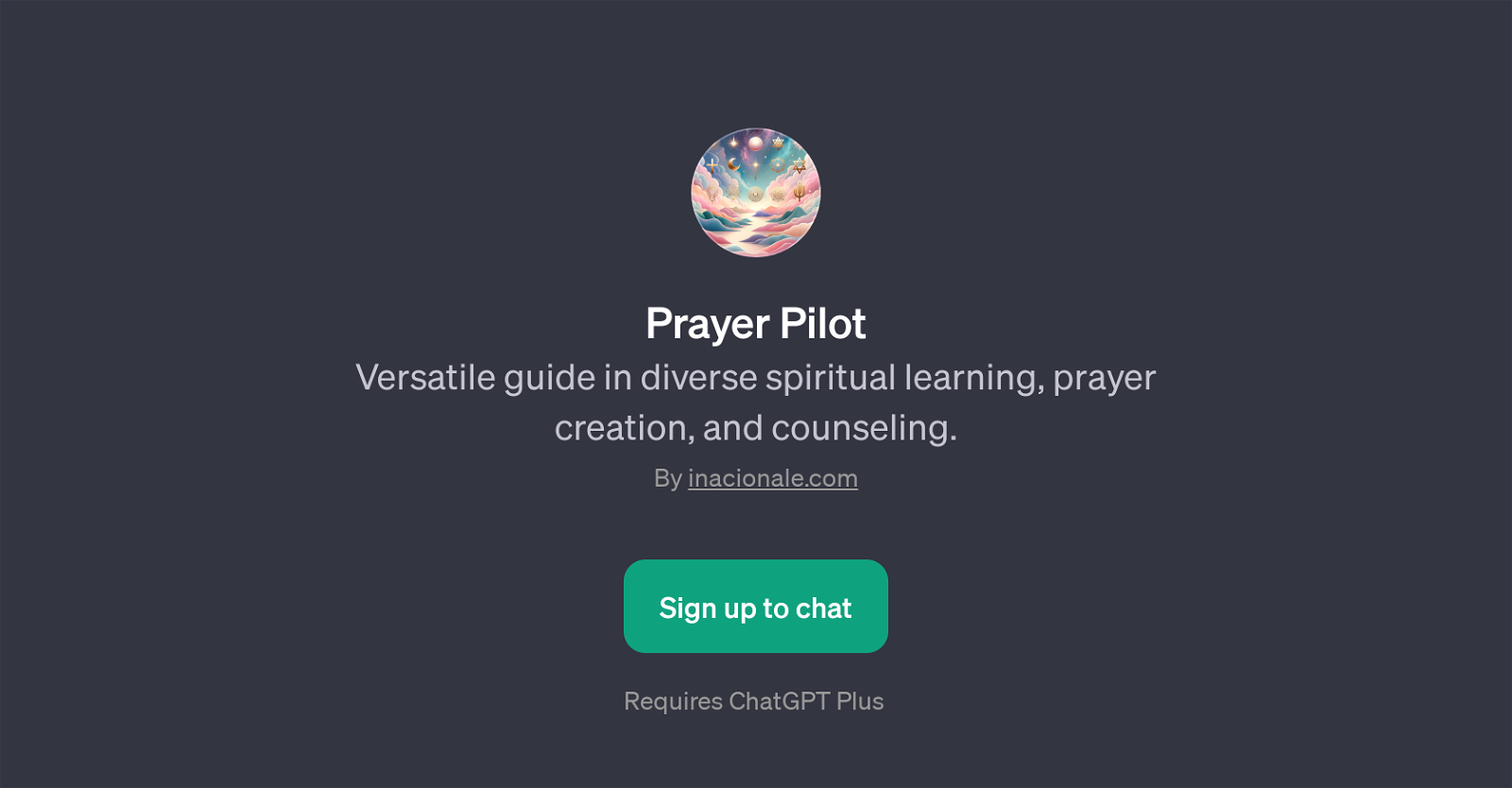 Prayer Pilot website