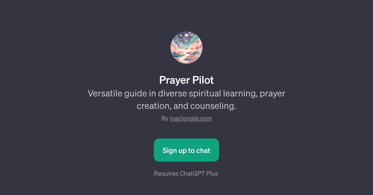 Prayer Pilot website
