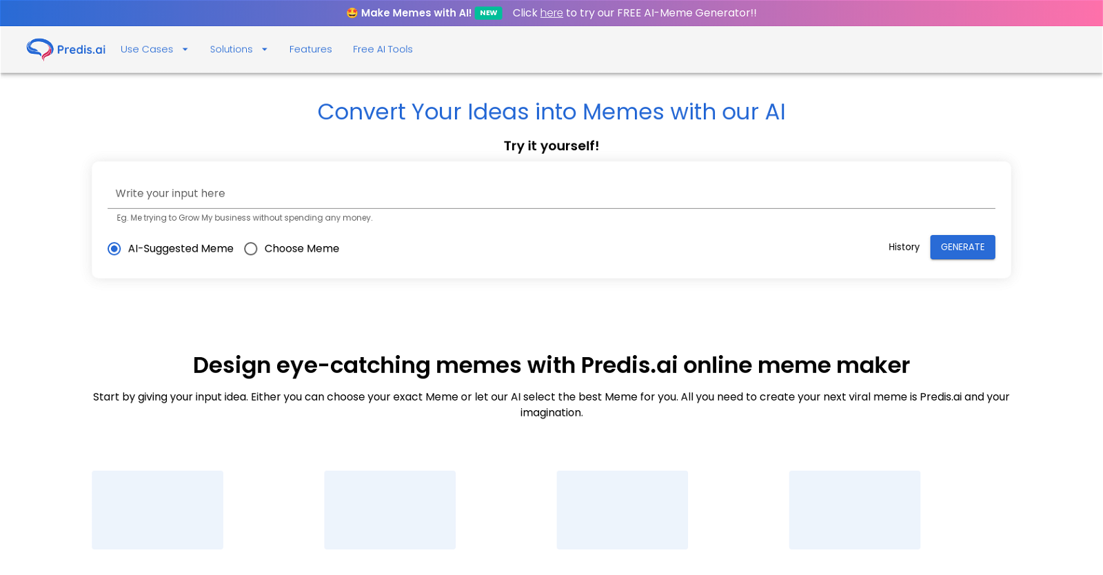 Meme Generator: AI Meme Maker to turn Text into Meme & create a Meme