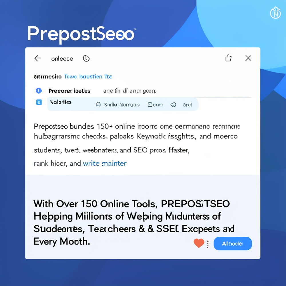 Prepostseo website