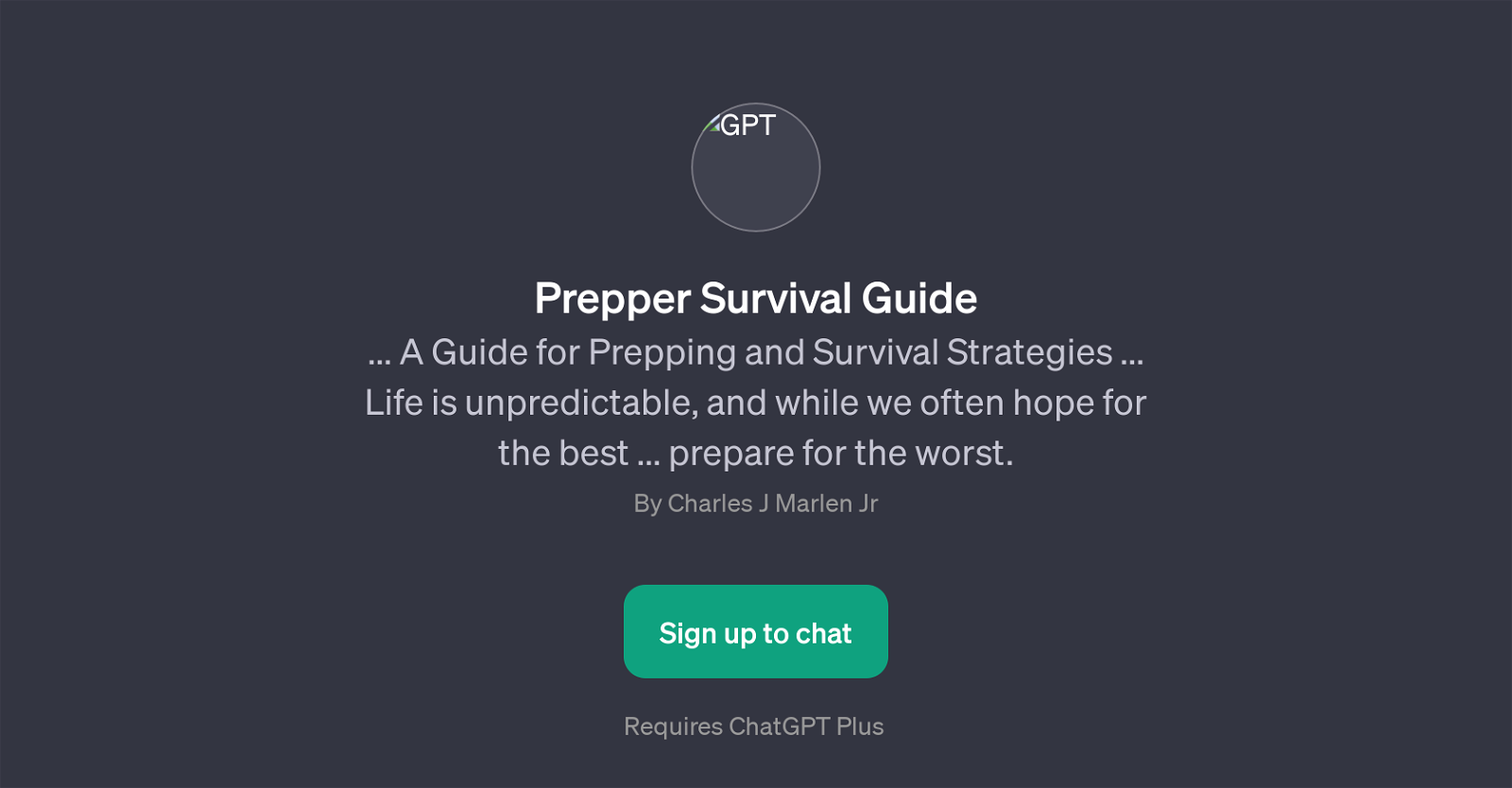 Prepper Survival Guide website