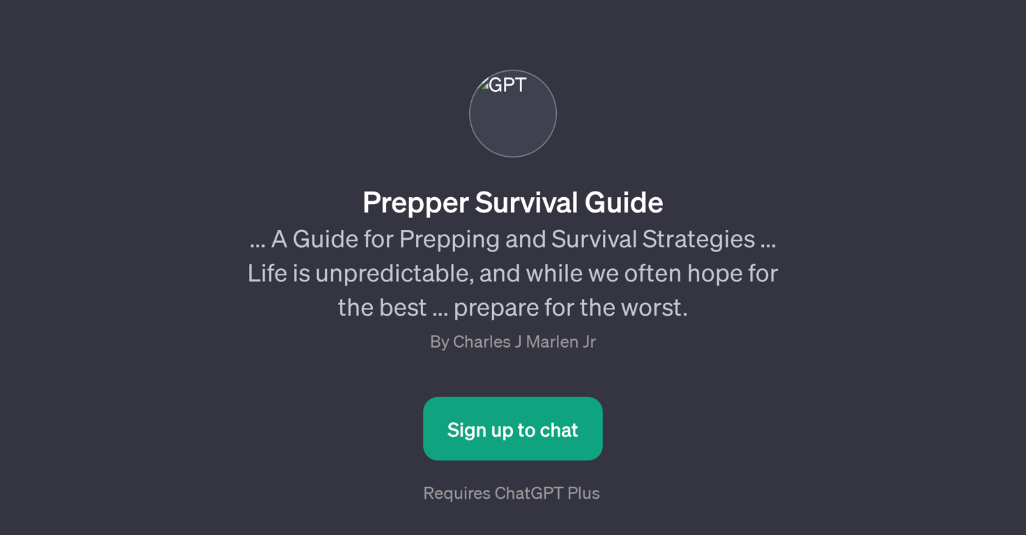 Prepper Survival Guide website