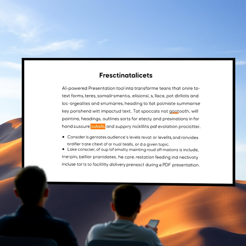 Presentation Generator Pdf Text website