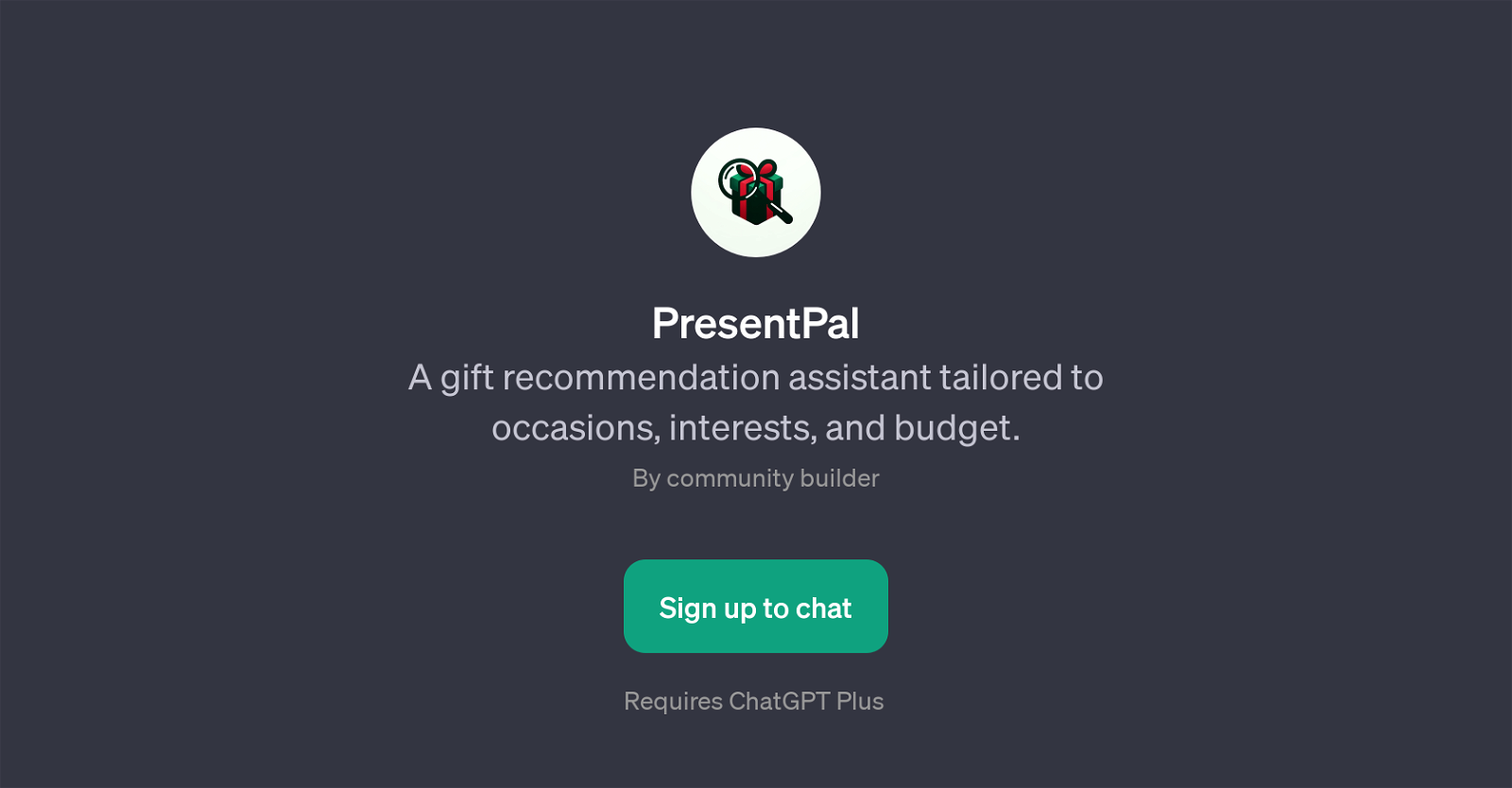PresentPal website