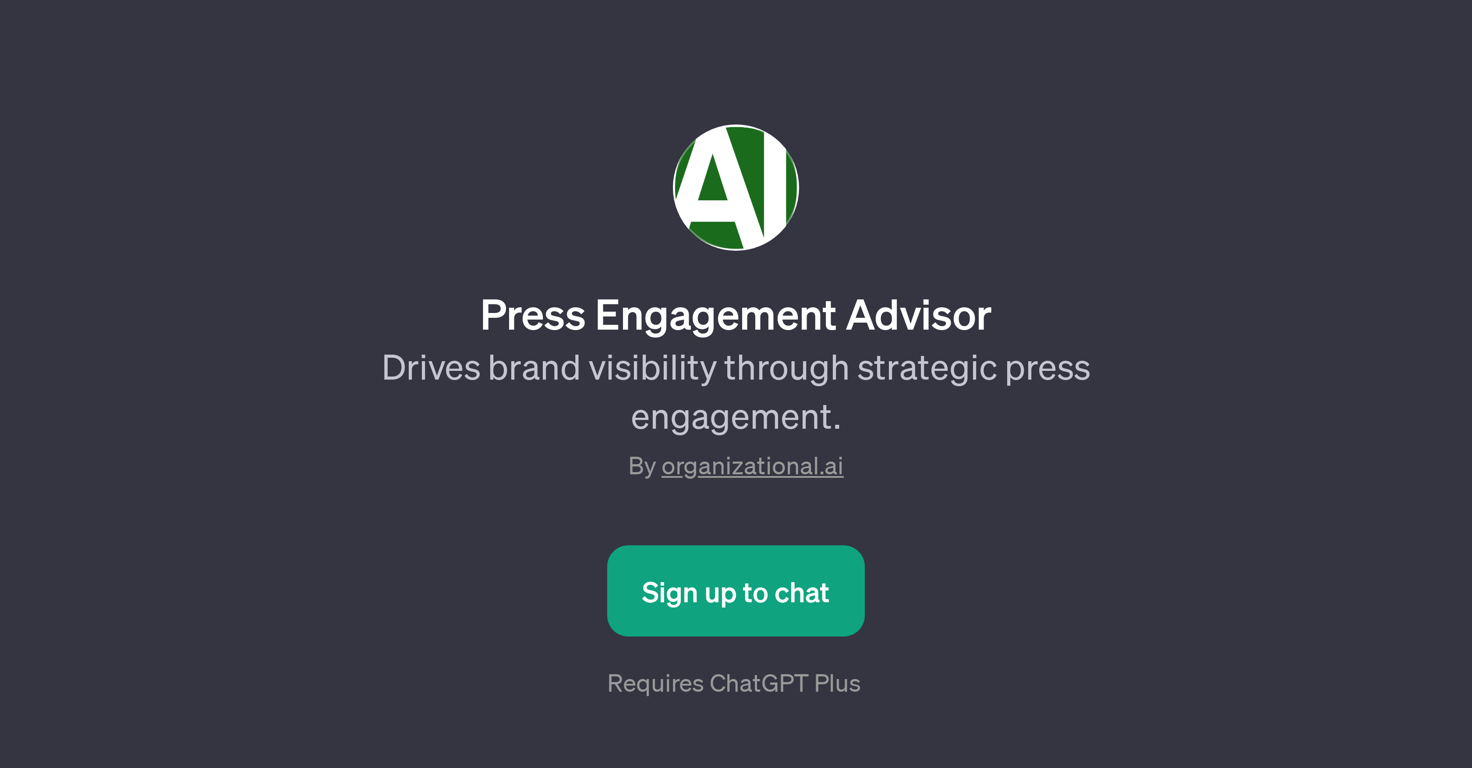 Press Engagement Advisor website