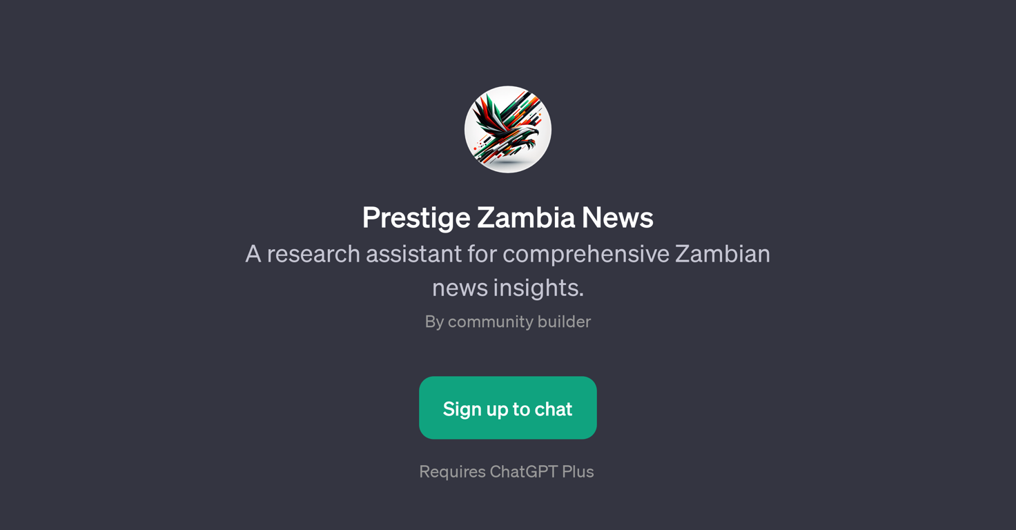 Prestige Zambia News website