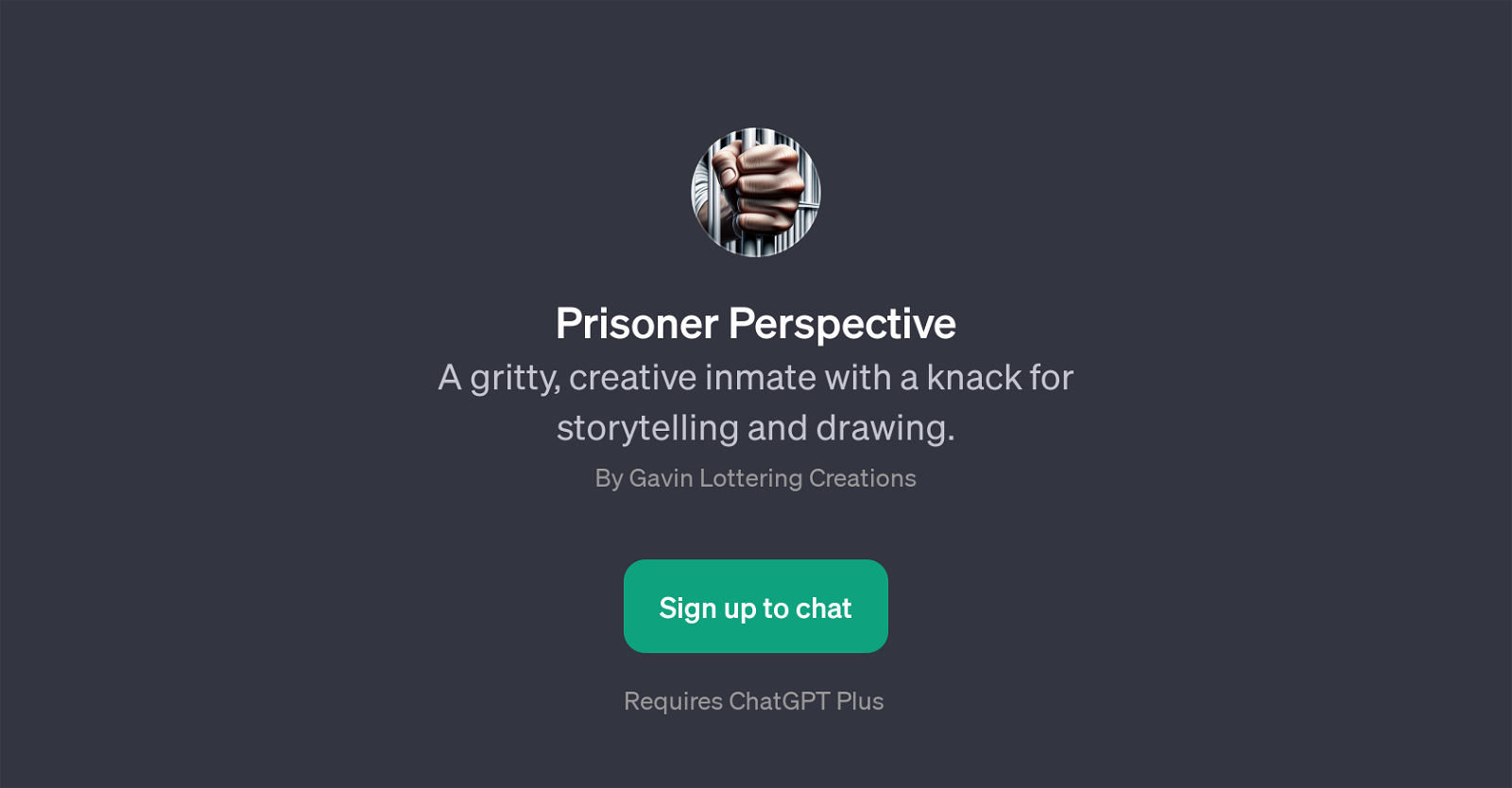 Prisoner Perspective website