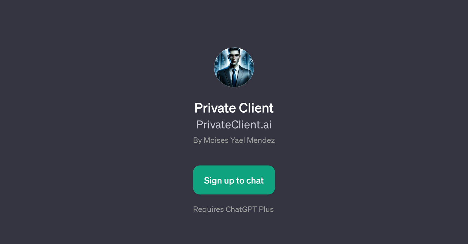 Private Client website