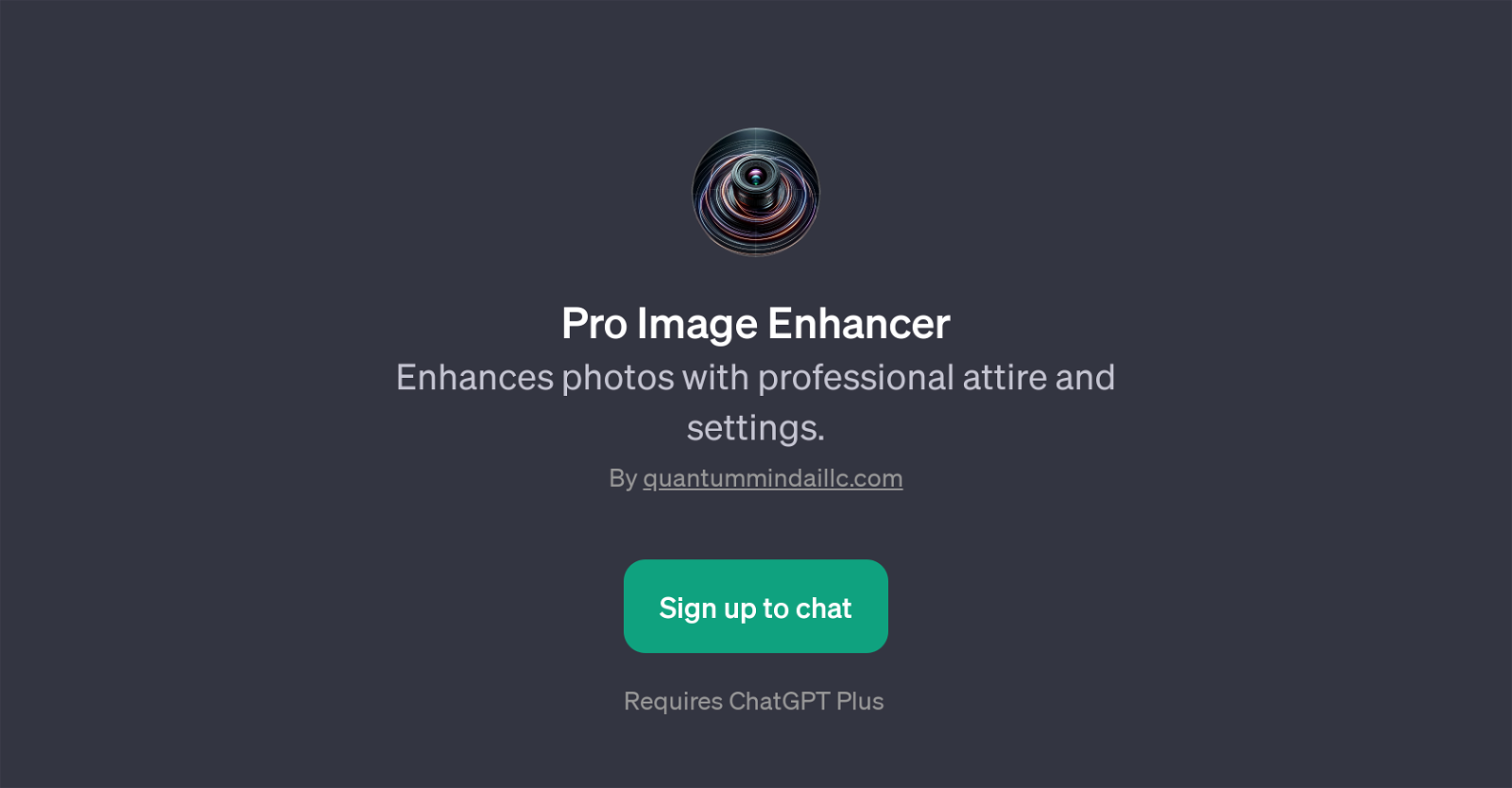 Pro Image Enhancer website