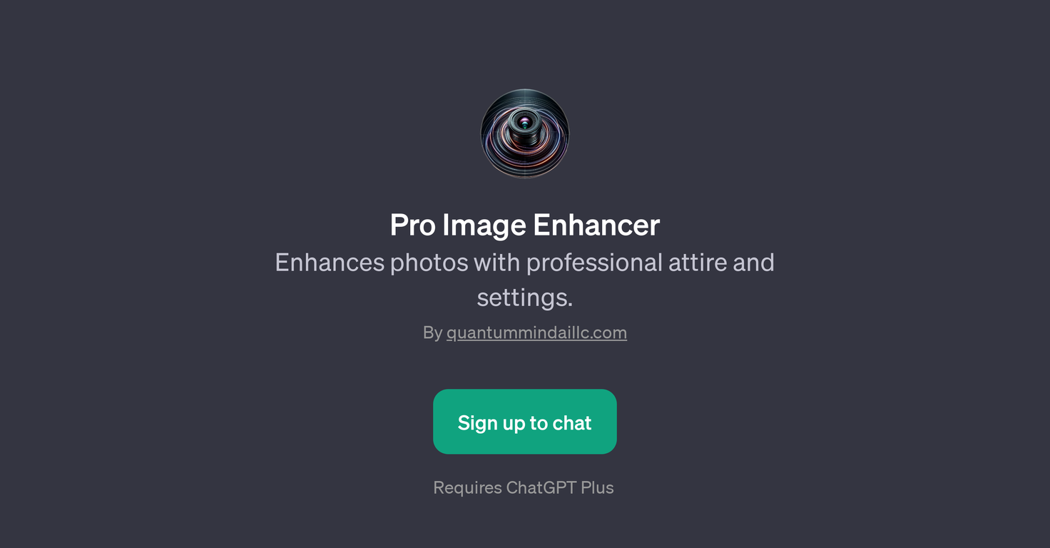 Pro Image Enhancer website