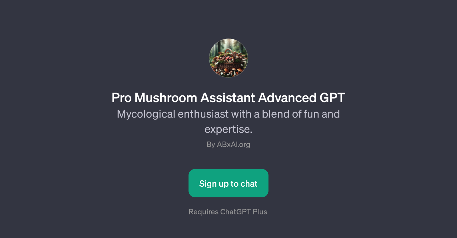 Pro Mushroom Assistant Advanced GPT website