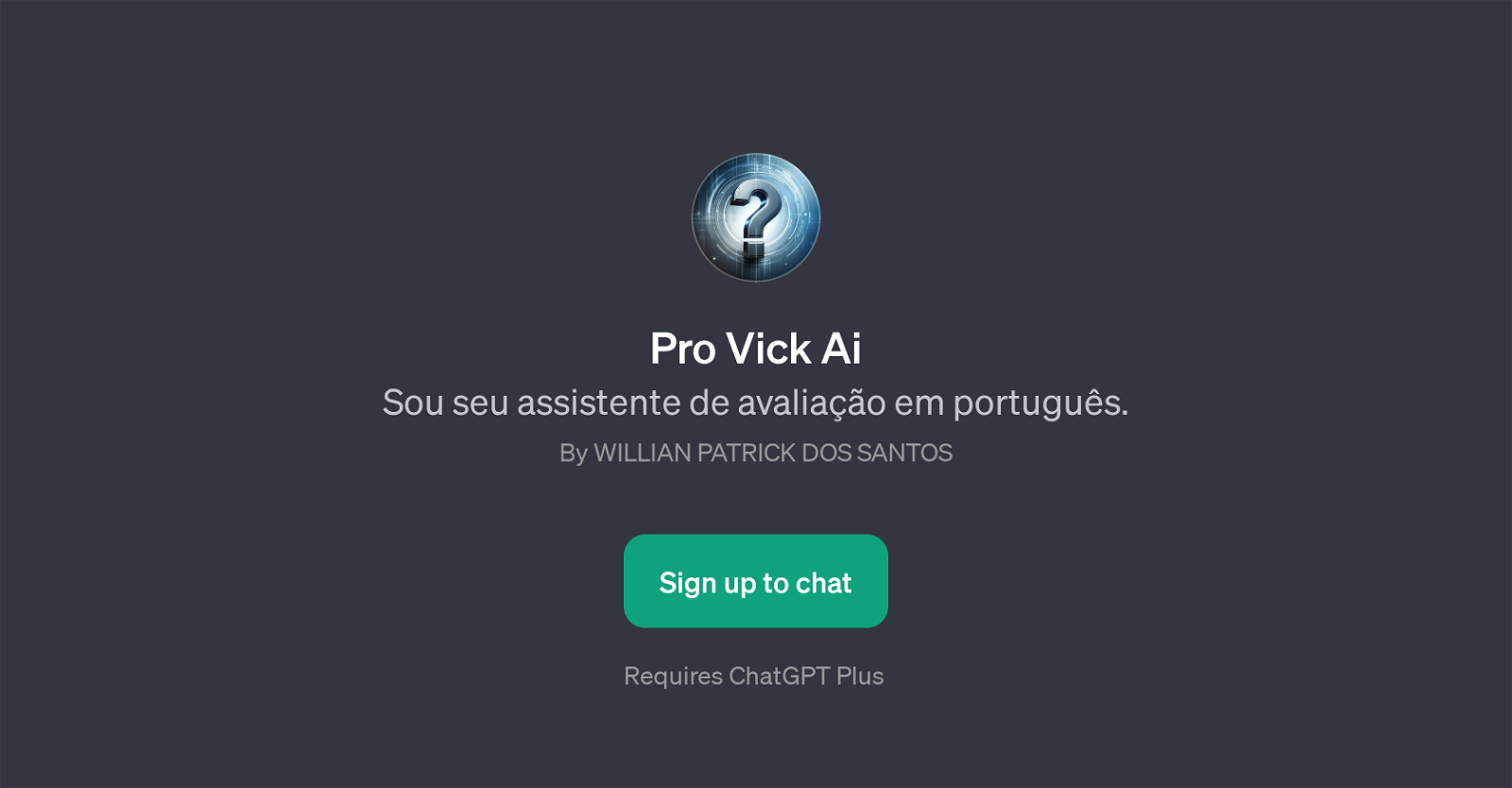 Pro Vick Ai website