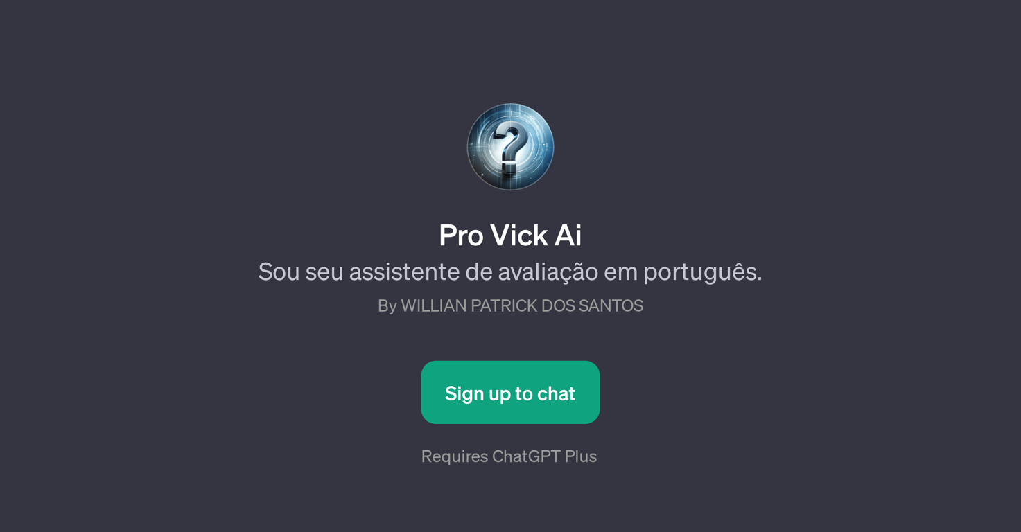 Pro Vick Ai website