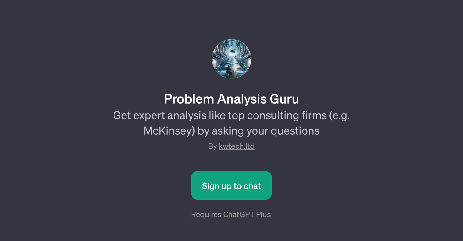 Problem Analysis Guru website