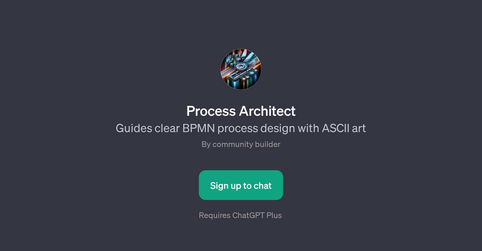 Process Architect website