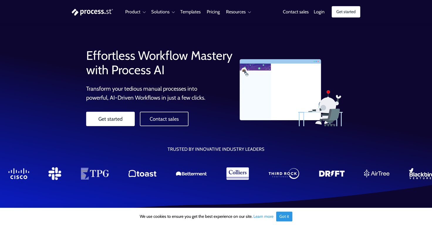 Process.st website