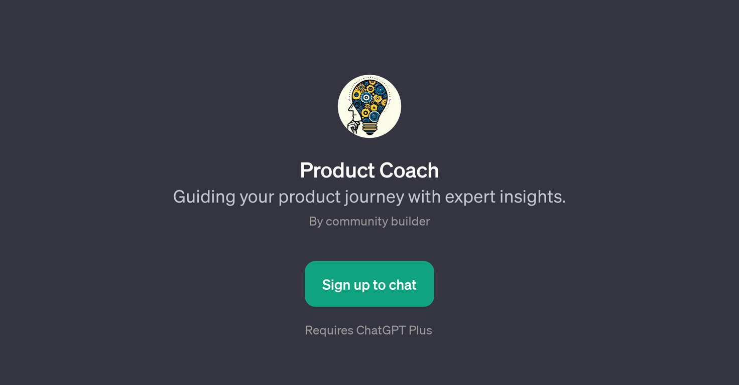 Product Coach website