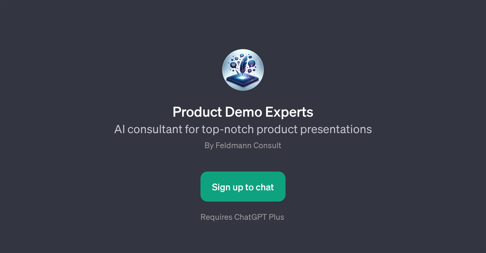 Product Demo Experts website