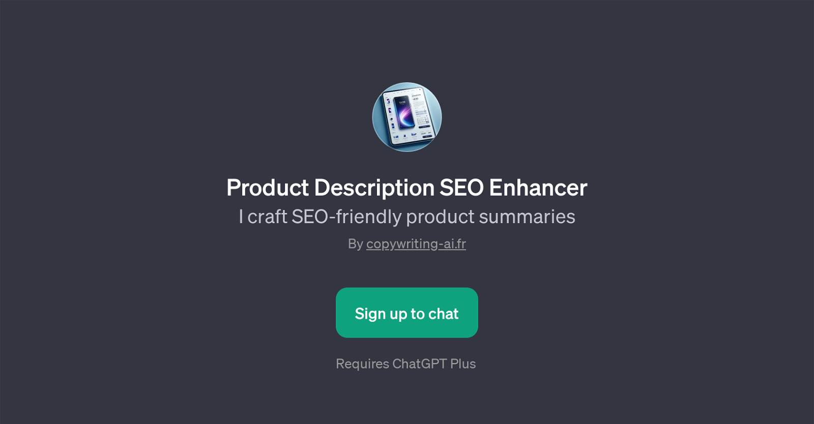 Product Description SEO Enhancer website
