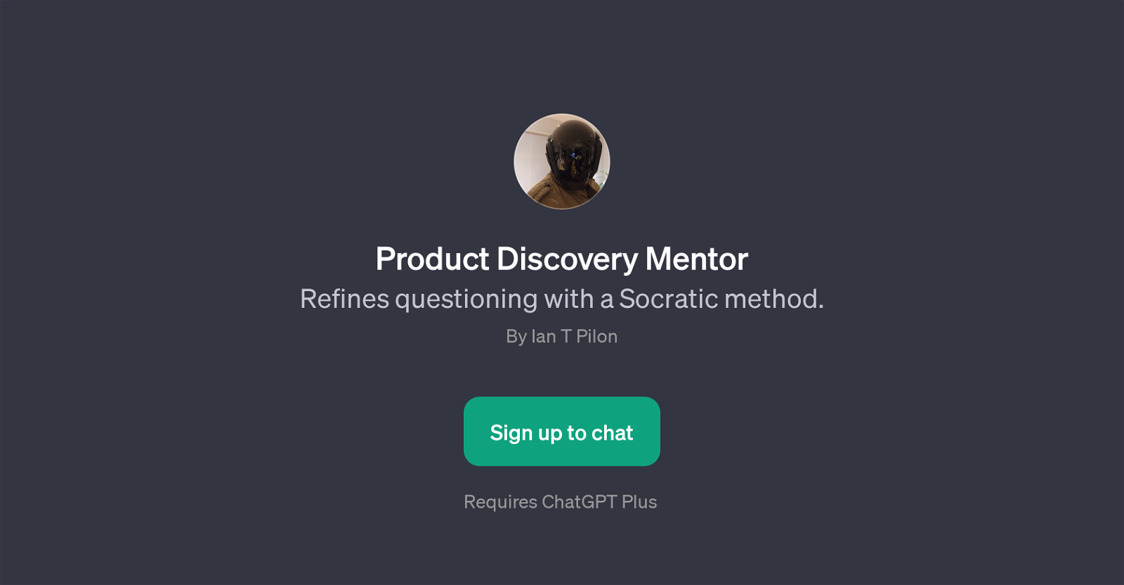 Product Discovery Mentor website