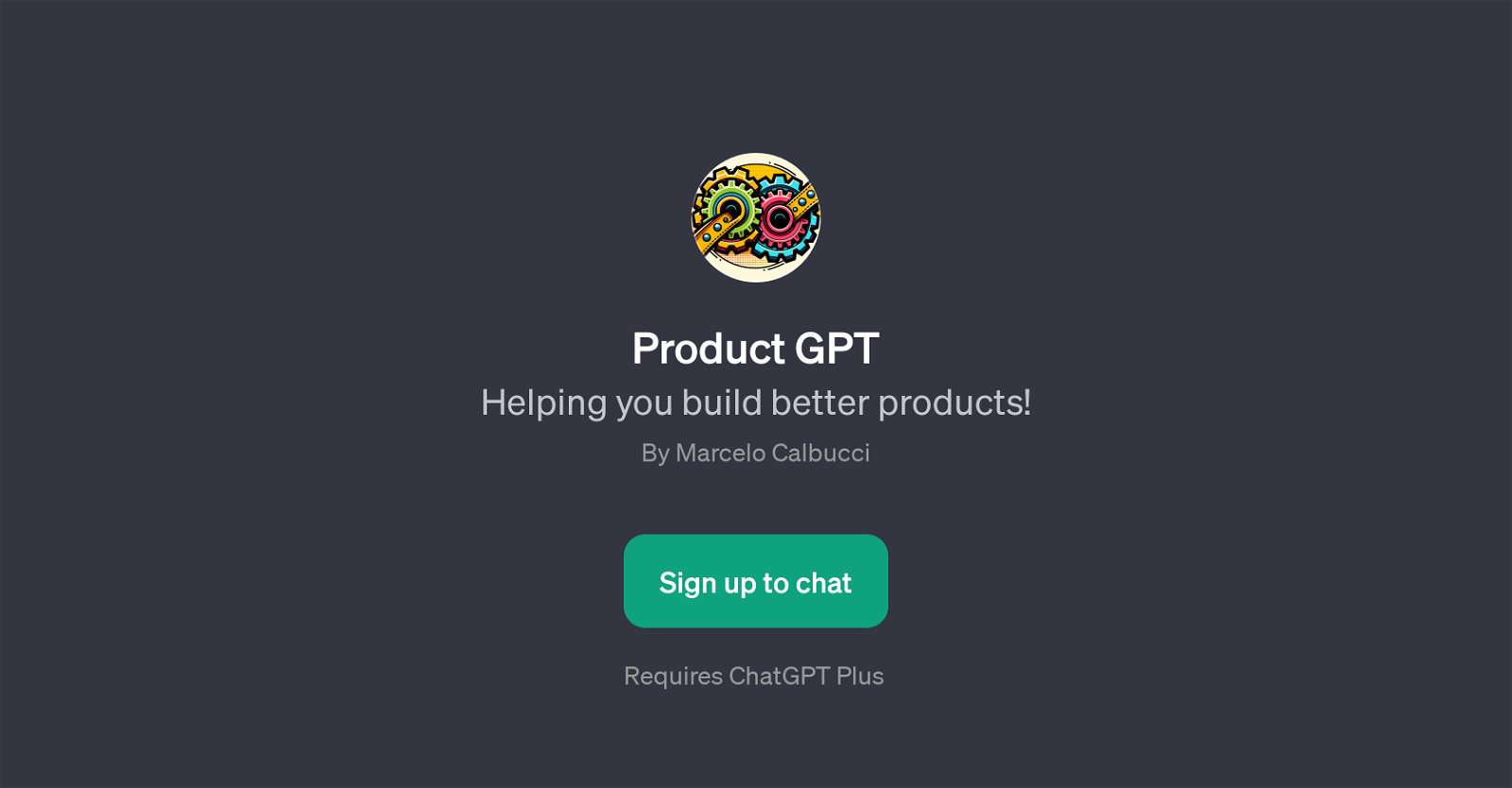 Product GPT website