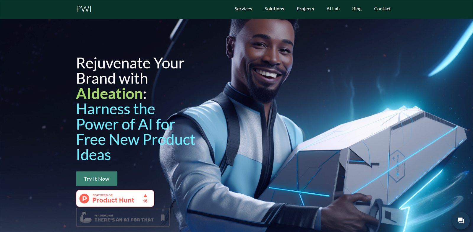Product Ideas Service by PWI website
