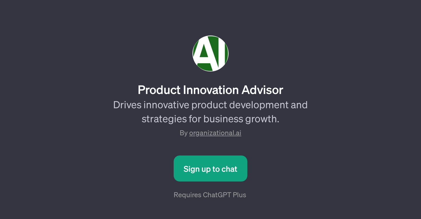 Product Innovation Advisor website