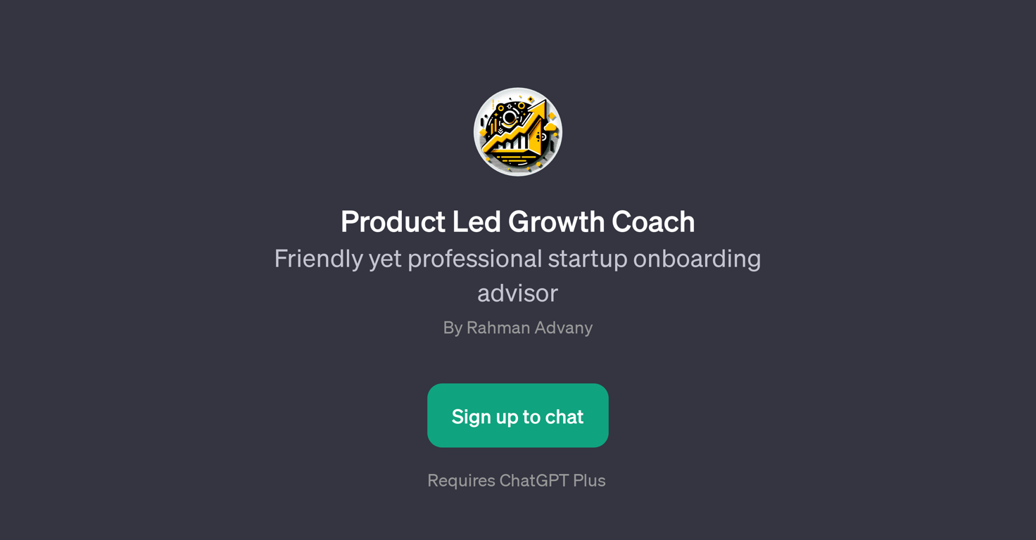 Product Led Growth Coach website