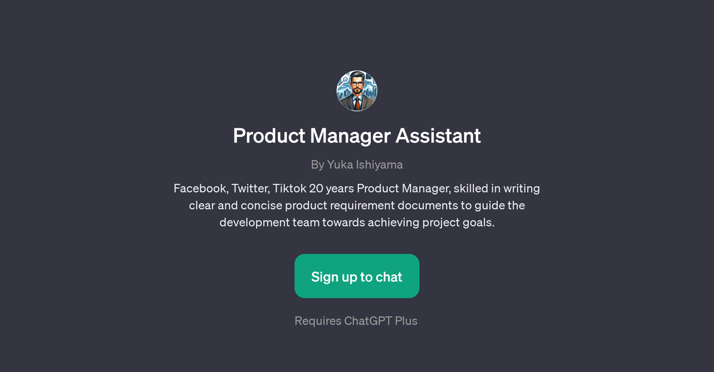 Product Manager Assistant GPT website