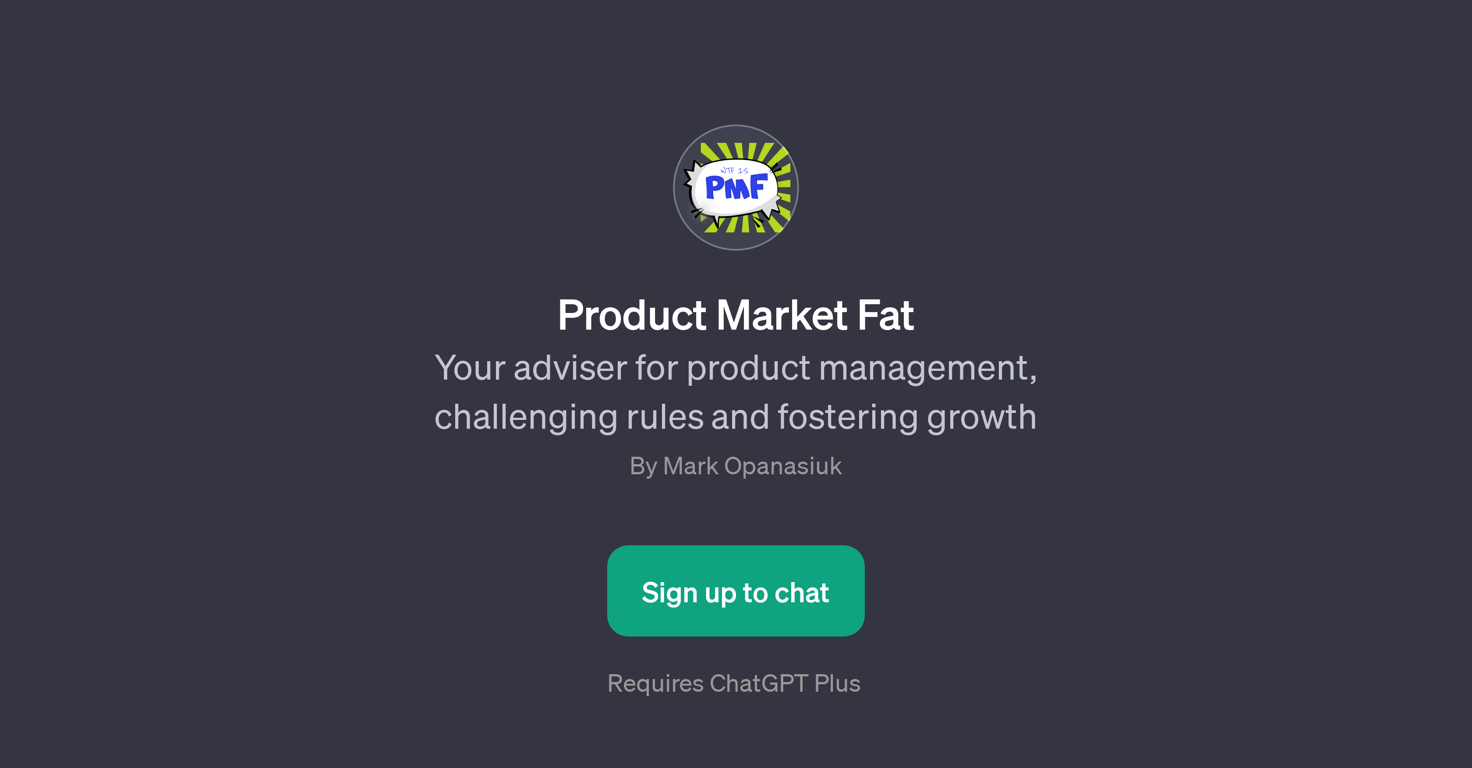 Product Market Fat website