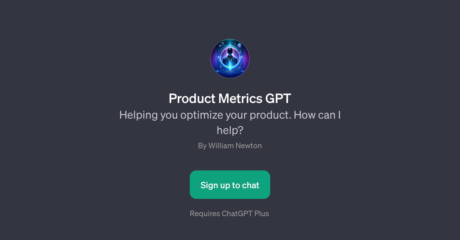 Product Metrics GPT website