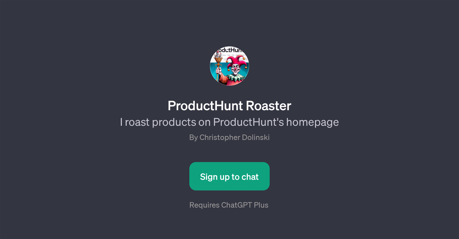 ProductHunt Roaster website