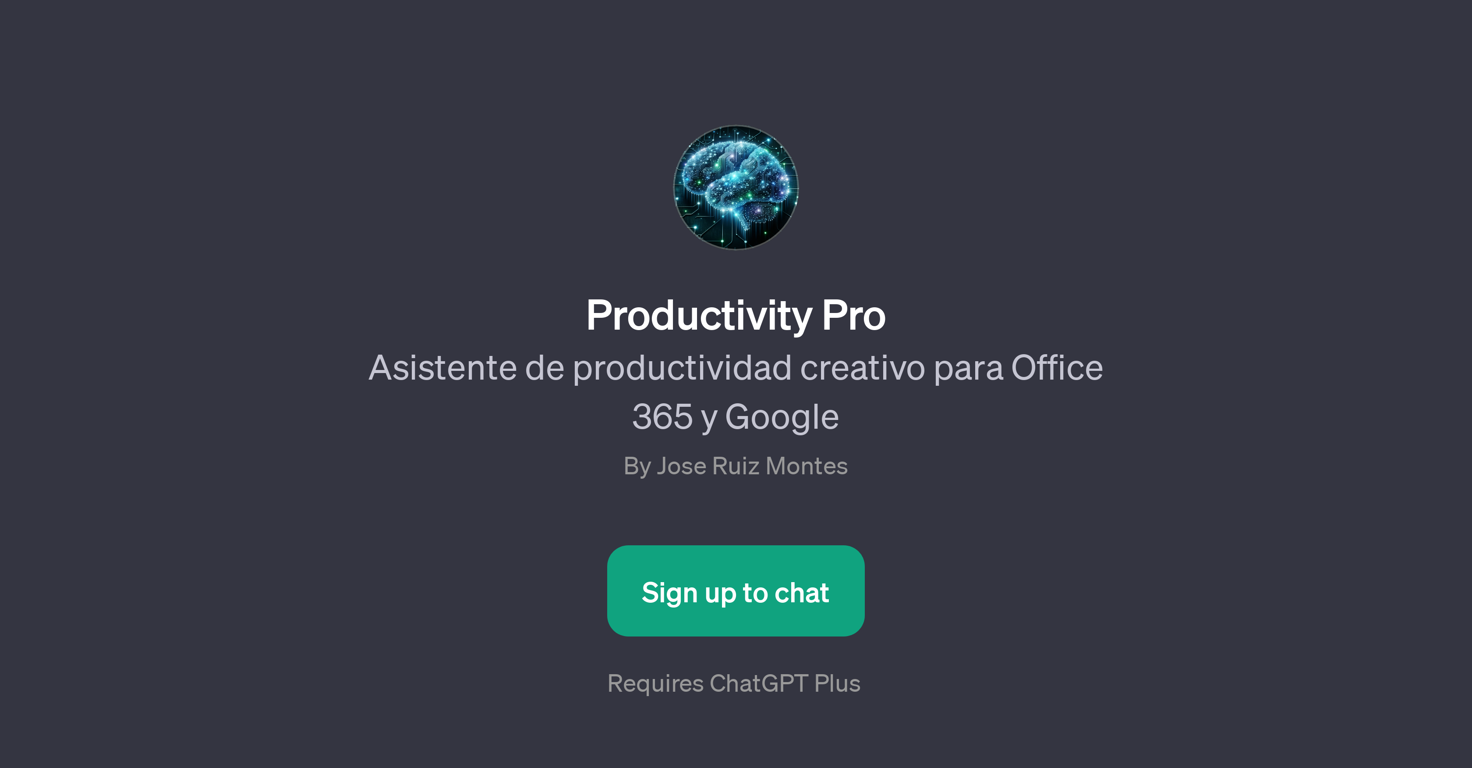 Productivity Pro website